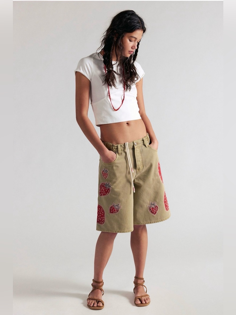 Free People We The Free Garden State Long Shorts - Picture 3 of 14